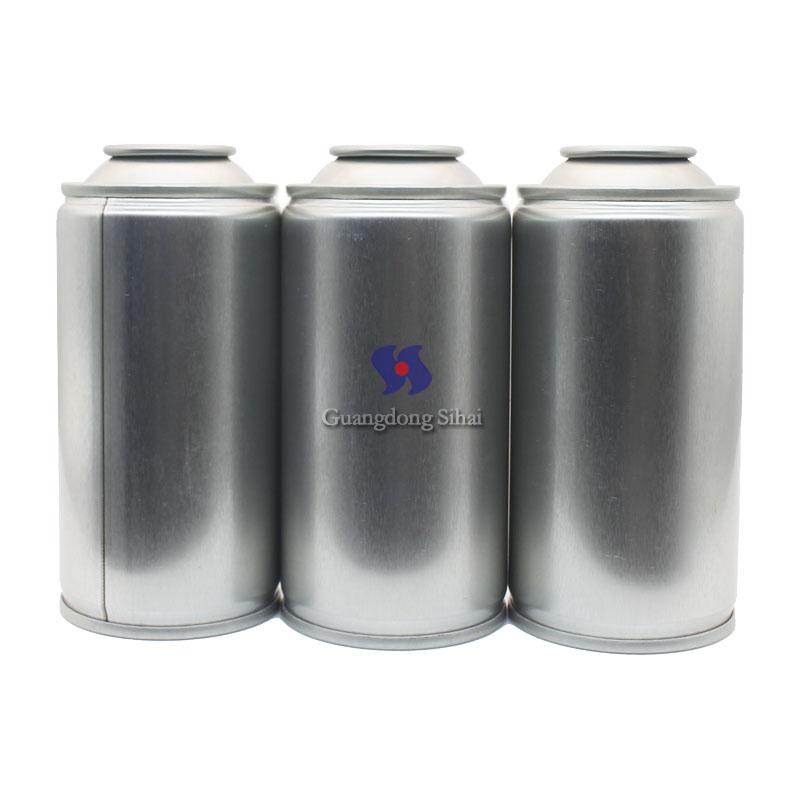 air freshener empty metal aerosol can