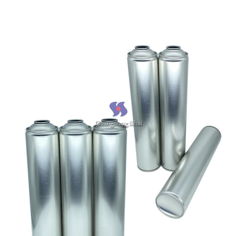 empty hair spray aerosol can