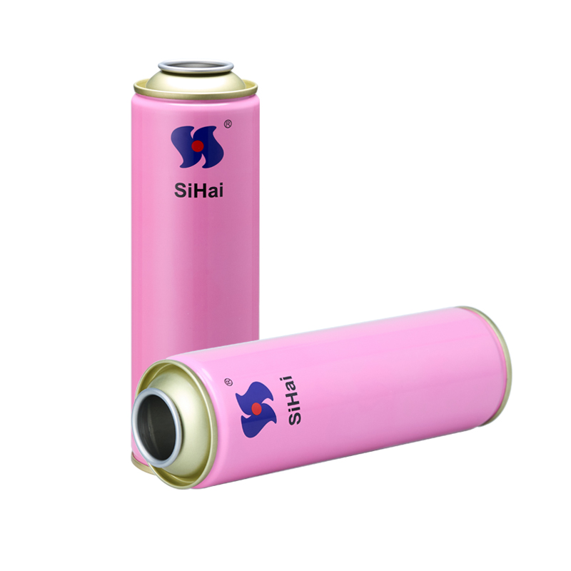 empty aerosol tin can