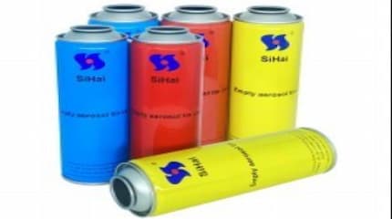 Applications of 3-piece empty aerosol tin cans