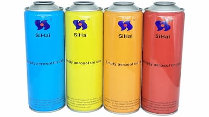 Commonly used snowflake aerosol cans for Christmas